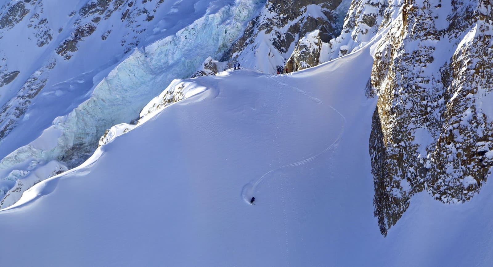 Heliskiing in Alaska