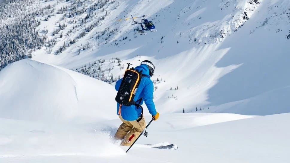Heliskiing im Norden von British Columbia